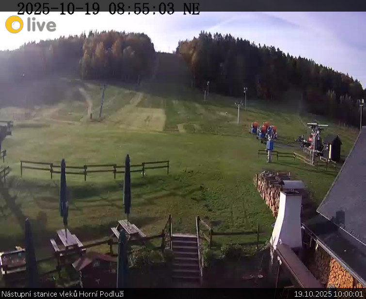 Skiareál Horní Podluží - Nástupní stanice vleků Horní Podluží - 19.10.2025 v 10:00 Skiareál Horní Podluží - Nástupní stanice vleků Horní Podluží - 19.10.2025 v 10:00