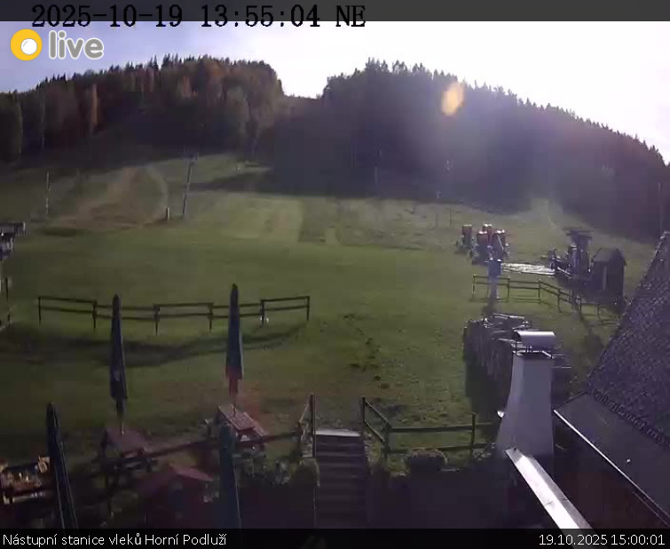 Skiareál Horní Podluží - Nástupní stanice vleků Horní Podluží - 19.10.2025 v 15:00 Skiareál Horní Podluží - Nástupní stanice vleků Horní Podluží - 19.10.2025 v 15:00