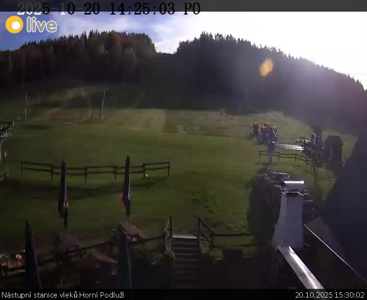 Skiareál Horní Podluží - Nástupní stanice vleků Horní Podluží - 20.10.2025 v 15:30 Skiareál Horní Podluží - Nástupní stanice vleků Horní Podluží - 20.10.2025 v 15:30