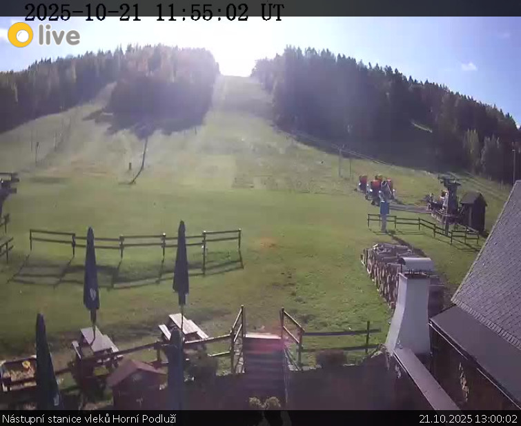 Skiareál Horní Podluží - Nástupní stanice vleků Horní Podluží - 21.10.2025 v 13:00 Skiareál Horní Podluží - Nástupní stanice vleků Horní Podluží - 21.10.2025 v 13:00