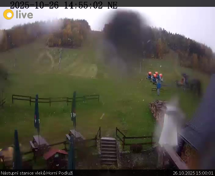 Skiareál Horní Podluží - Nástupní stanice vleků Horní Podluží - 26.10.2025 v 15:00 Skiareál Horní Podluží - Nástupní stanice vleků Horní Podluží - 26.10.2025 v 15:00