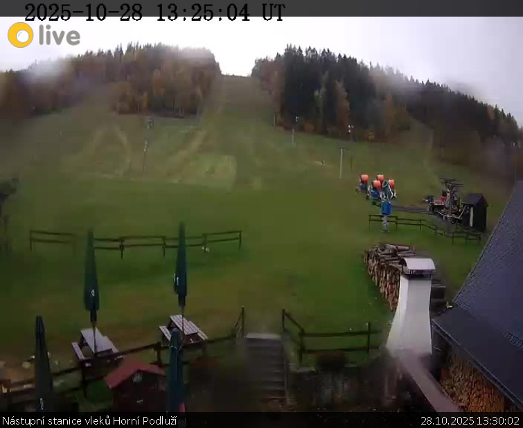 Skiareál Horní Podluží - Nástupní stanice vleků Horní Podluží - 28.10.2025 v 13:30 Skiareál Horní Podluží - Nástupní stanice vleků Horní Podluží - 28.10.2025 v 13:30