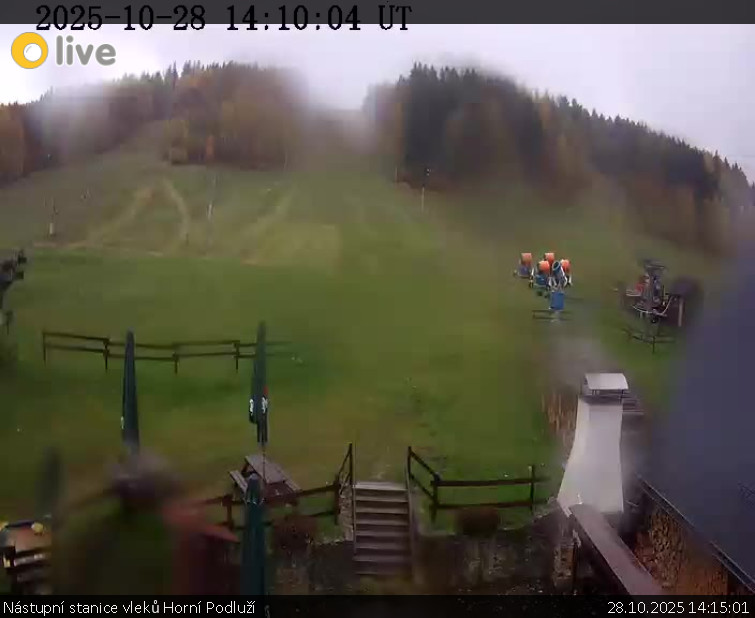 Skiareál Horní Podluží - Nástupní stanice vleků Horní Podluží - 28.10.2025 v 14:15 Skiareál Horní Podluží - Nástupní stanice vleků Horní Podluží - 28.10.2025 v 14:15