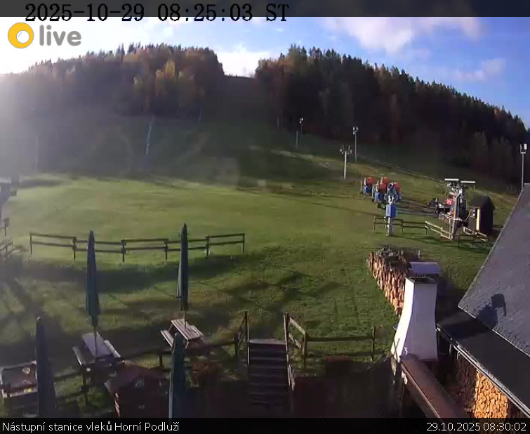 Skiareál Horní Podluží - Nástupní stanice vleků Horní Podluží - 29.10.2025 v 08:30 Skiareál Horní Podluží - Nástupní stanice vleků Horní Podluží - 29.10.2025 v 08:30