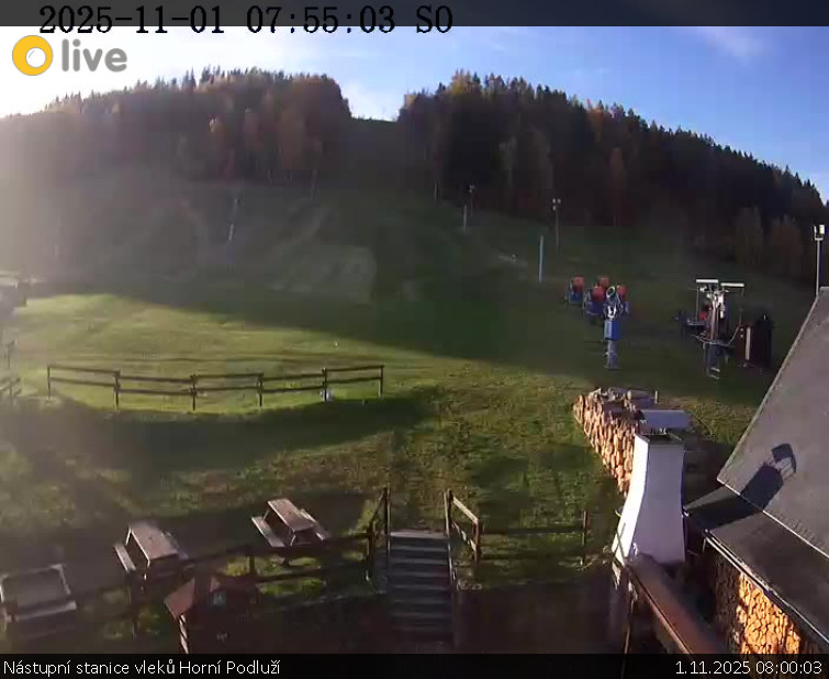 Skiareál Horní Podluží - Nástupní stanice vleků Horní Podluží - 1.11.2025 v 08:00 Skiareál Horní Podluží - Nástupní stanice vleků Horní Podluží - 1.11.2025 v 08:00