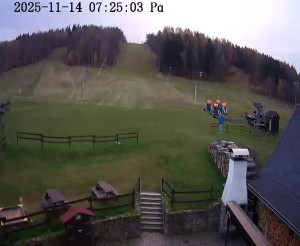 Skiareál Horní Podluží - Nástupní stanice vleků Horní Podluží - 14.11.2025 v 07:30 Skiareál Horní Podluží - Nástupní stanice vleků Horní Podluží - 14.11.2025 v 07:30