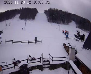 Skiareál Horní Podluží - Nástupní stanice vleků Horní Podluží - 28.11.2025 v 12:15 Skiareál Horní Podluží - Nástupní stanice vleků Horní Podluží - 28.11.2025 v 12:15