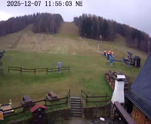 Skiareál Horní Podluží - Nástupní stanice vleků Horní Podluží - 7.12.2025 v 12:00 Skiareál Horní Podluží - Nástupní stanice vleků Horní Podluží - 7.12.2025 v 12:00