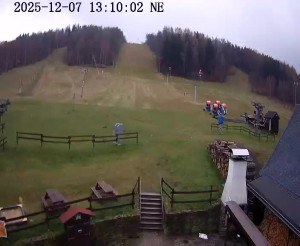 Skiareál Horní Podluží - Nástupní stanice vleků Horní Podluží - 7.12.2025 v 13:15 Skiareál Horní Podluží - Nástupní stanice vleků Horní Podluží - 7.12.2025 v 13:15
