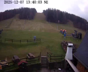 Skiareál Horní Podluží - Nástupní stanice vleků Horní Podluží - 7.12.2025 v 13:45 Skiareál Horní Podluží - Nástupní stanice vleků Horní Podluží - 7.12.2025 v 13:45