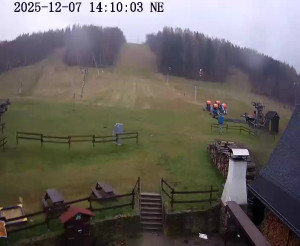 Skiareál Horní Podluží - Nástupní stanice vleků Horní Podluží - 7.12.2025 v 14:15 Skiareál Horní Podluží - Nástupní stanice vleků Horní Podluží - 7.12.2025 v 14:15
