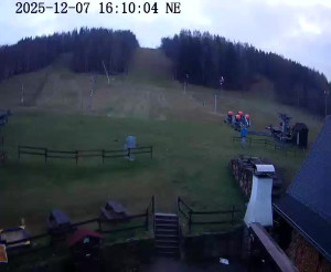 Skiareál Horní Podluží - Nástupní stanice vleků Horní Podluží - 7.12.2025 v 16:15 Skiareál Horní Podluží - Nástupní stanice vleků Horní Podluží - 7.12.2025 v 16:15