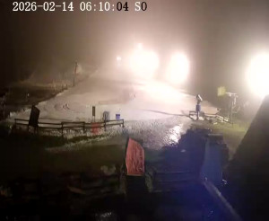 Skiareál Horní Podluží - Nástupní stanice vleků Horní Podluží - 14.2.2026 v 06:15 Skiareál Horní Podluží - Nástupní stanice vleků Horní Podluží - 14.2.2026 v 06:15