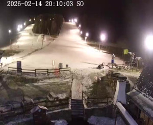 Skiareál Horní Podluží - Nástupní stanice vleků Horní Podluží - 14.2.2026 v 20:15 Skiareál Horní Podluží - Nástupní stanice vleků Horní Podluží - 14.2.2026 v 20:15