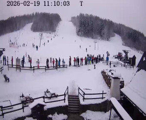 Skiareál Horní Podluží - Nástupní stanice vleků Horní Podluží - 19.2.2026 v 11:15 Skiareál Horní Podluží - Nástupní stanice vleků Horní Podluží - 19.2.2026 v 11:15