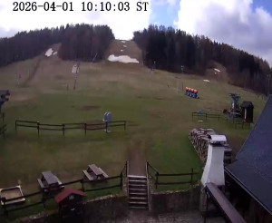 Skiareál Horní Podluží - Nástupní stanice vleků Horní Podluží - 1.4.2026 v 11:15 Skiareál Horní Podluží - Nástupní stanice vleků Horní Podluží - 1.4.2026 v 11:15