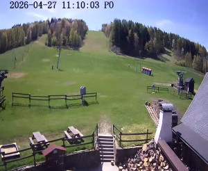 Skiareál Horní Podluží - Nástupní stanice vleků Horní Podluží - 27.4.2026 v 12:15 Skiareál Horní Podluží - Nástupní stanice vleků Horní Podluží - 27.4.2026 v 12:15