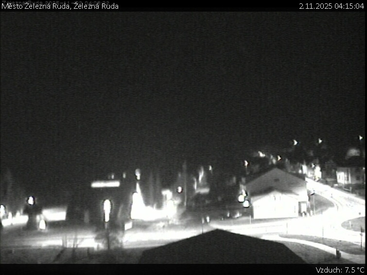 Město Železná Ruda - Železná Ruda - 2.11.2025 v 04:15 Město Železná Ruda - Železná Ruda - 2.11.2025 v 04:15