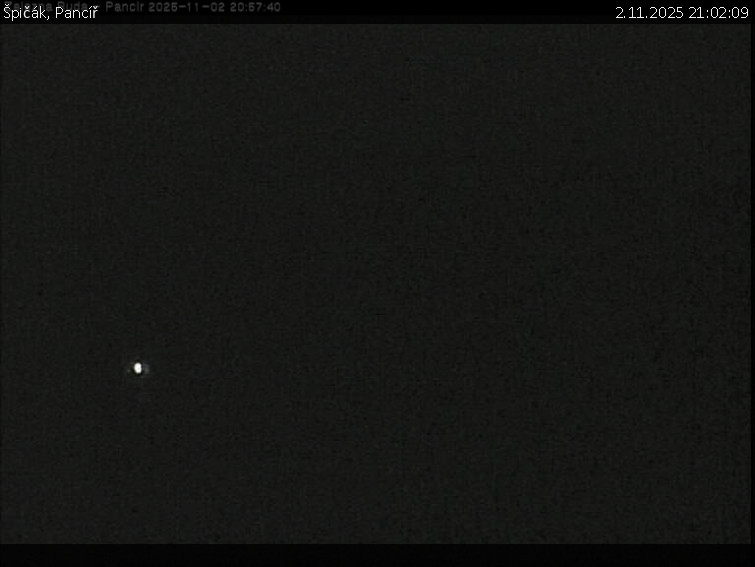 Špičák - Pancíř - 2.11.2025 v 21:02 Špičák - Pancíř - 2.11.2025 v 21:02