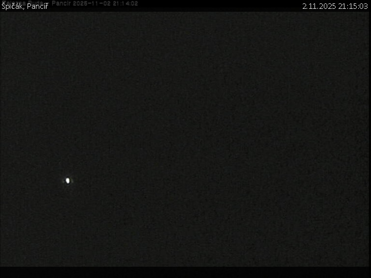 Špičák - Pancíř - 2.11.2025 v 21:15 Špičák - Pancíř - 2.11.2025 v 21:15