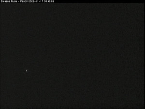 Špičák - Pancíř - 17.11.2025 v 05:45 Špičák - Pancíř - 17.11.2025 v 05:45