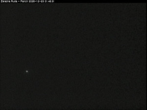 Špičák - Pancíř - 23.12.2025 v 01:45 Špičák - Pancíř - 23.12.2025 v 01:45