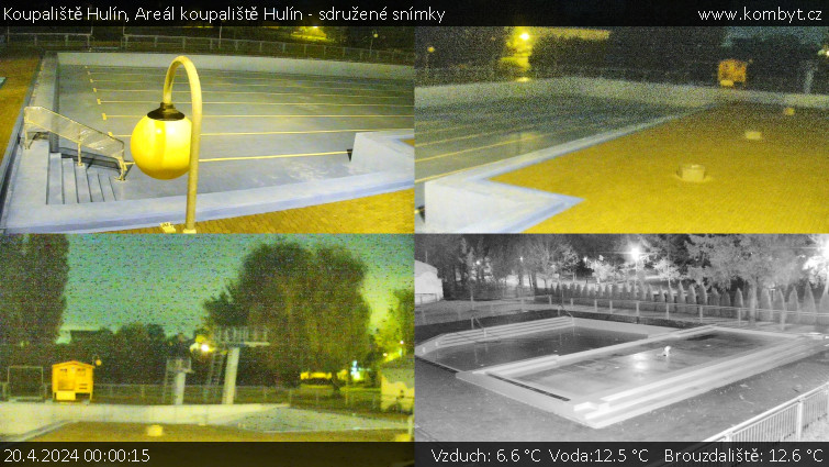 Koupaliště Hulín - Areál koupaliště Hulín - sdružené snímky - 20.4.2024 v 00:00