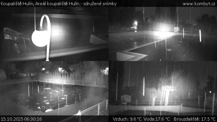 Koupaliště Hulín - Areál koupaliště Hulín - sdružené snímky - 15.10.2025 v 06:30 Koupaliště Hulín - Areál koupaliště Hulín - sdružené snímky - 15.10.2025 v 06:30
