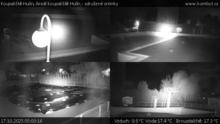 Koupaliště Hulín - Areál koupaliště Hulín - sdružené snímky - 17.10.2025 v 05:00 Koupaliště Hulín - Areál koupaliště Hulín - sdružené snímky - 17.10.2025 v 05:00