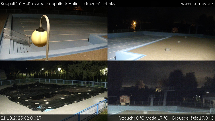 Koupaliště Hulín - Areál koupaliště Hulín - sdružené snímky - 21.10.2025 v 02:00 Koupaliště Hulín - Areál koupaliště Hulín - sdružené snímky - 21.10.2025 v 02:00