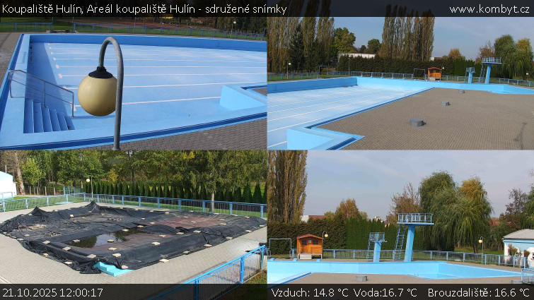 Koupaliště Hulín - Areál koupaliště Hulín - sdružené snímky - 21.10.2025 v 12:00 Koupaliště Hulín - Areál koupaliště Hulín - sdružené snímky - 21.10.2025 v 12:00