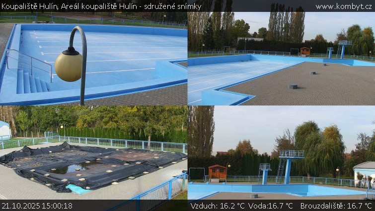 Koupaliště Hulín - Areál koupaliště Hulín - sdružené snímky - 21.10.2025 v 15:00 Koupaliště Hulín - Areál koupaliště Hulín - sdružené snímky - 21.10.2025 v 15:00