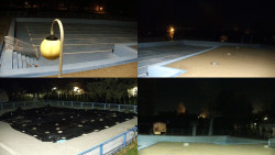 Areál koupaliště Hulín - sdružené snímky