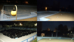 Areál koupaliště Hulín - sdružené snímky