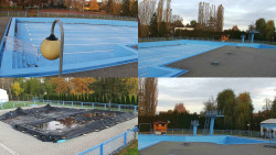 Areál koupaliště Hulín - sdružené snímky