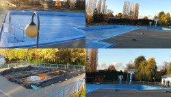 Areál koupaliště Hulín - sdružené snímky