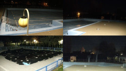 Areál koupaliště Hulín - sdružené snímky