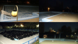 Areál koupaliště Hulín - sdružené snímky