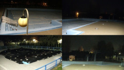 Areál koupaliště Hulín - sdružené snímky