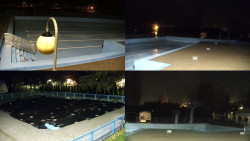 Areál koupaliště Hulín - sdružené snímky