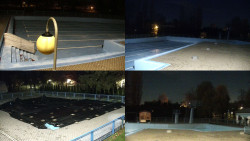 Areál koupaliště Hulín - sdružené snímky