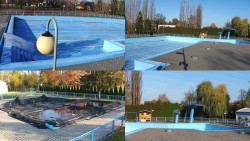 Areál koupaliště Hulín - sdružené snímky