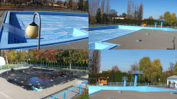 Areál koupaliště Hulín - sdružené snímky