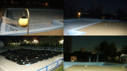 Areál koupaliště Hulín - sdružené snímky