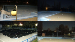 Areál koupaliště Hulín - sdružené snímky