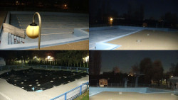 Areál koupaliště Hulín - sdružené snímky