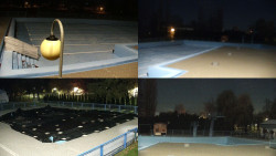 Areál koupaliště Hulín - sdružené snímky