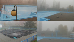 Areál koupaliště Hulín - sdružené snímky