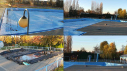 Areál koupaliště Hulín - sdružené snímky