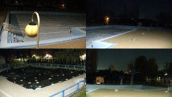 Areál koupaliště Hulín - sdružené snímky